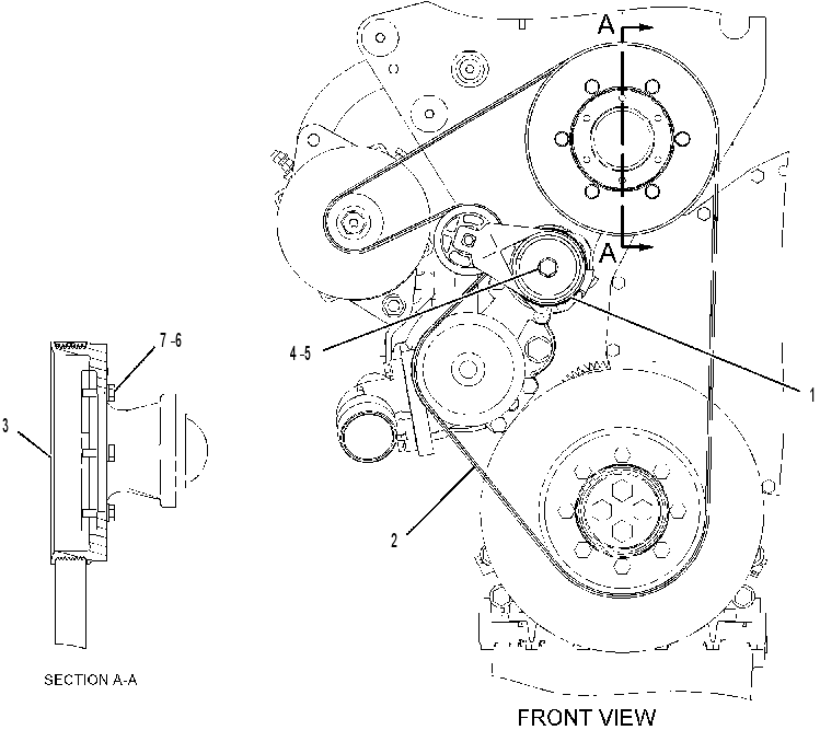 PULLEY GP-ENGINE 2507564 CAT