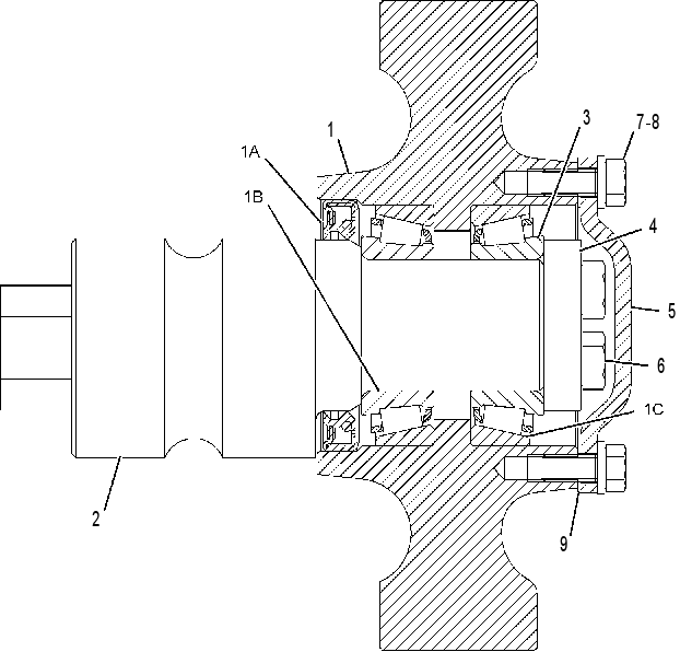 ROLLER GP-EJECTOR 1447321 CAT