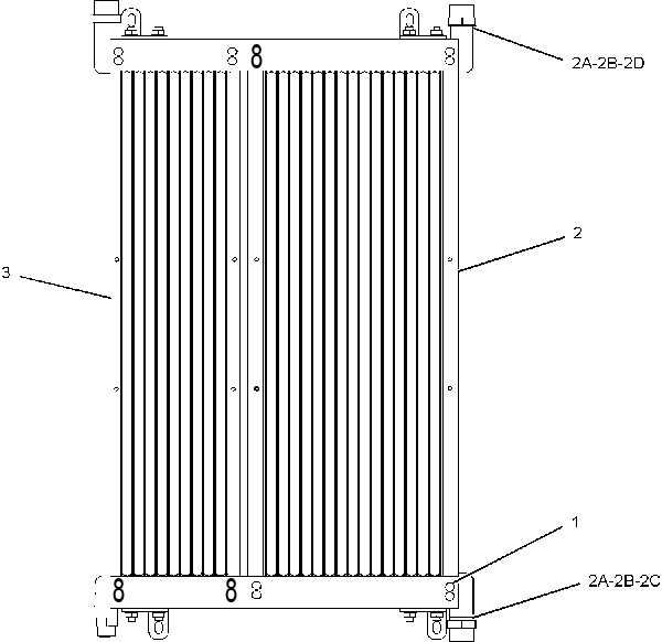 COOLER GP-HYD & XMSN OIL 2156743 CAT