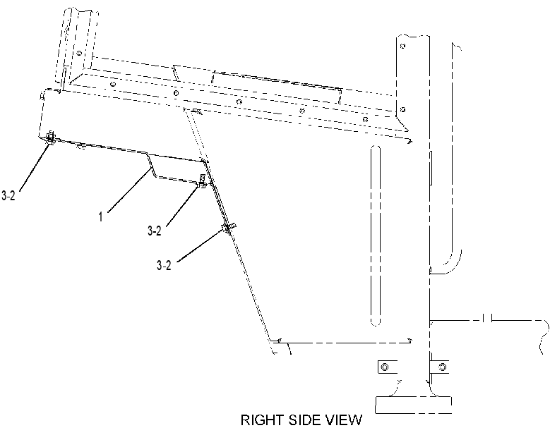 GUARD GP-OPEN ROPS 2212657 CAT