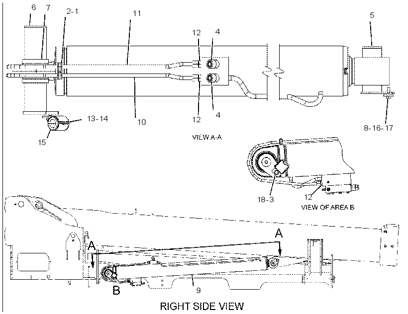 CYLINDER & MTG GP-BOOM 2174296 CAT