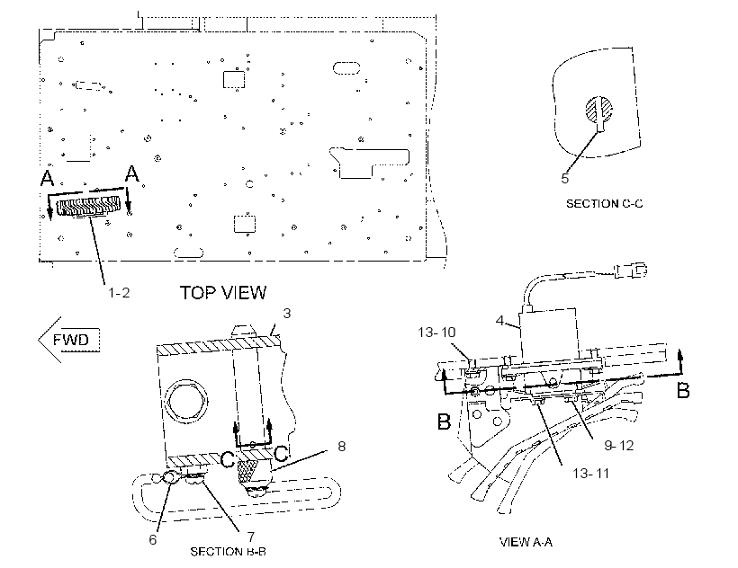 CONTROL GP-PEDAL 2547626 CAT