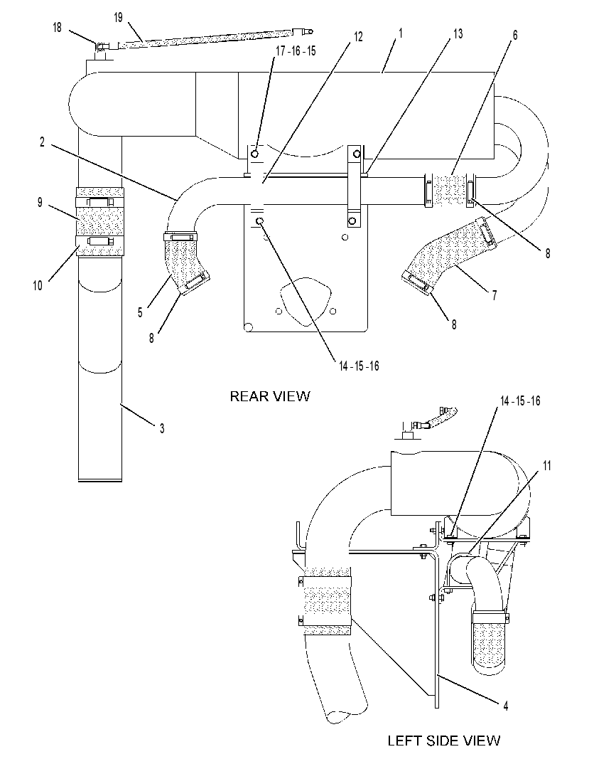 MOUNTING GP-HEAT EXCHANGER 2111318 CAT