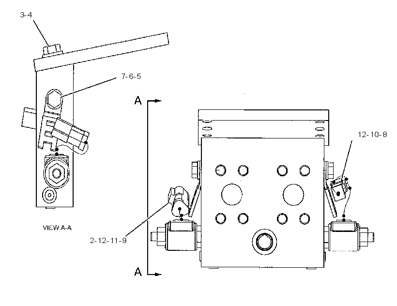 MANIFOLD GP-HYDRAULIC 1911443 CAT