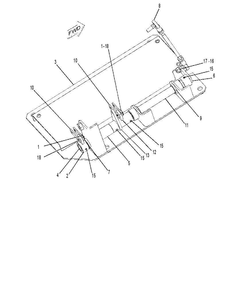 MOUNTING GP-BANK VALVE 1521932 CAT