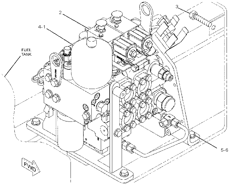 VALVE & MTG GP-IMPLEMENT CONT 2089527 CAT