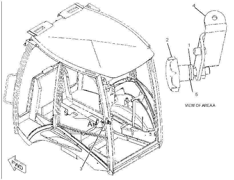MOUNTING GP-MONITOR 2511222 CAT
