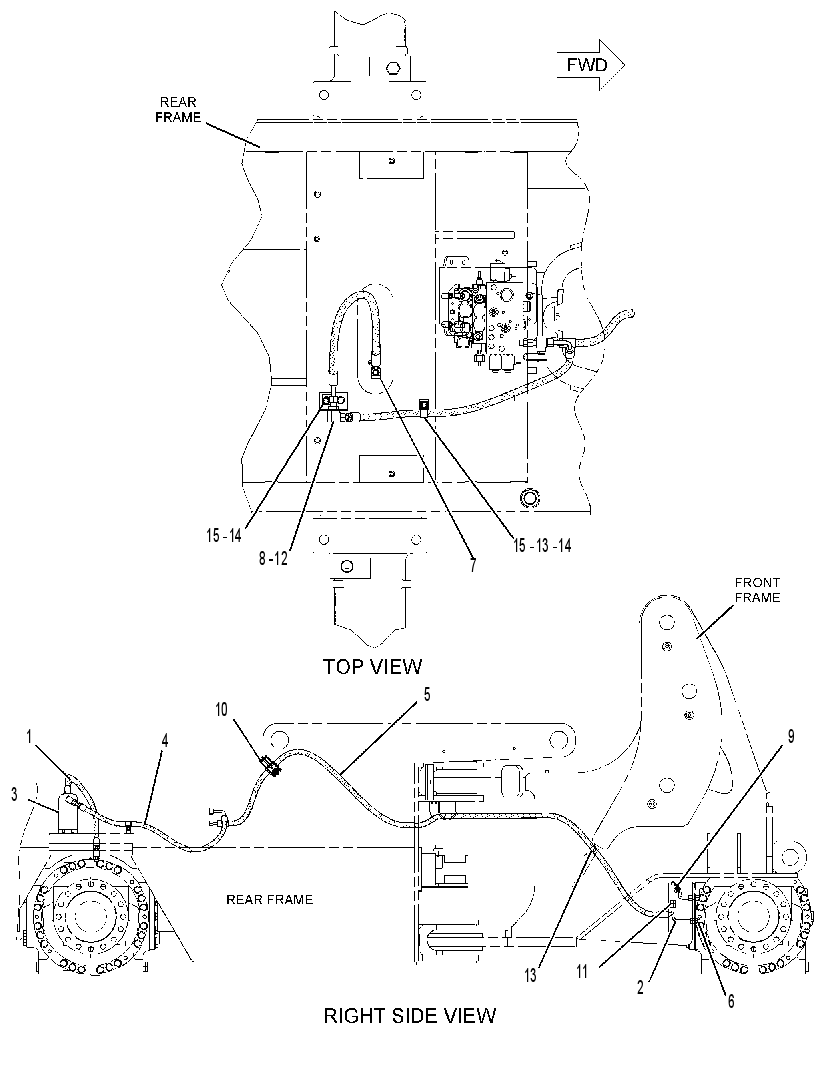 LINES GP-DIFFERENTIAL LOCK 1942685 CAT