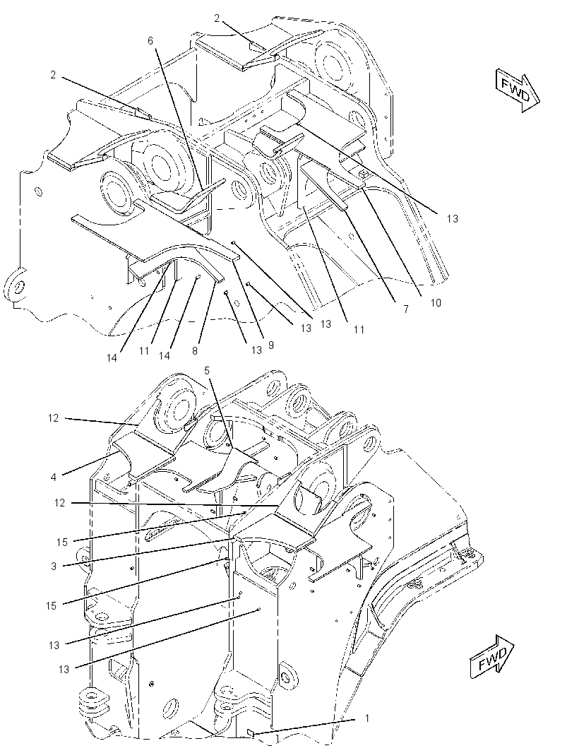 HARDWARE GP-LOADER FRAME 2133741 CAT
