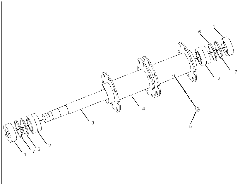 AXLE GP-BOGIE 2225688 CAT