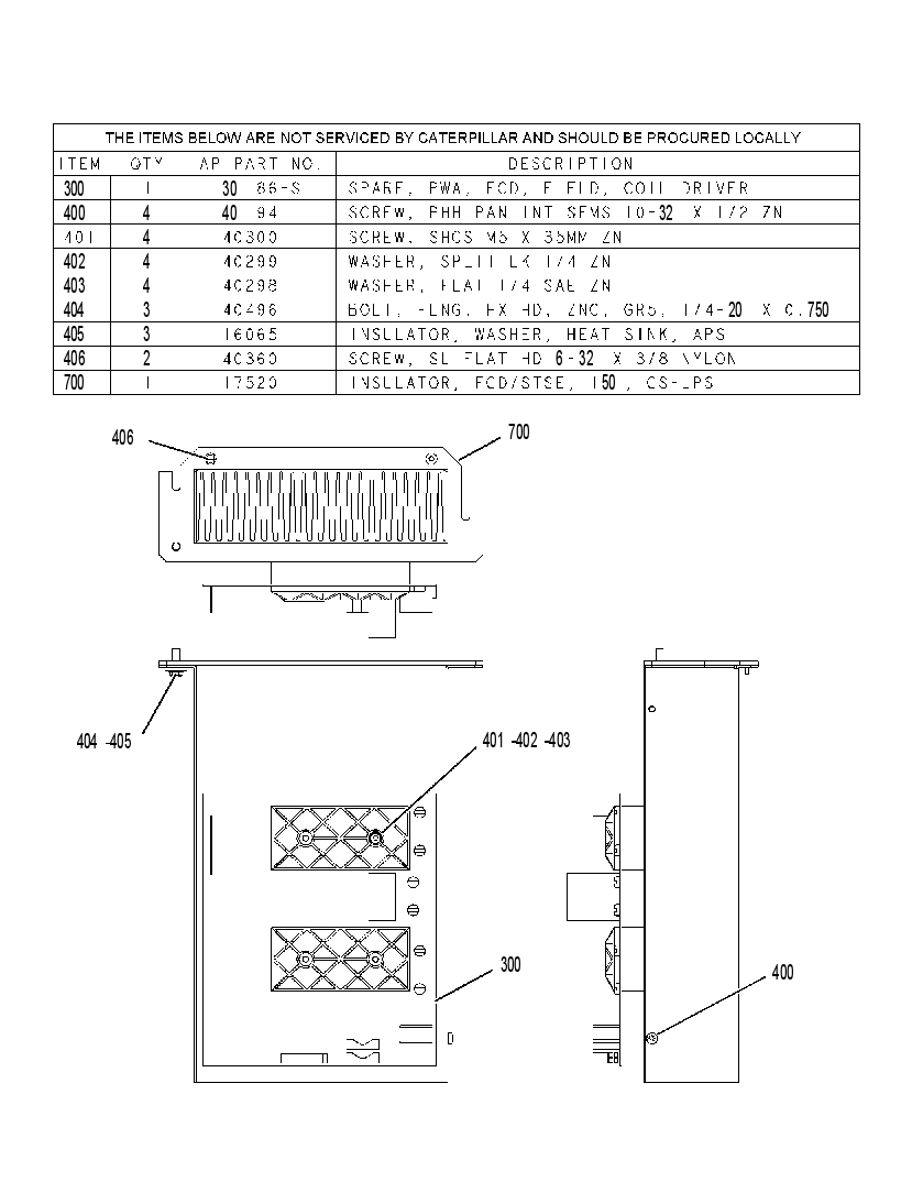 MODULE AS 2505510 CAT