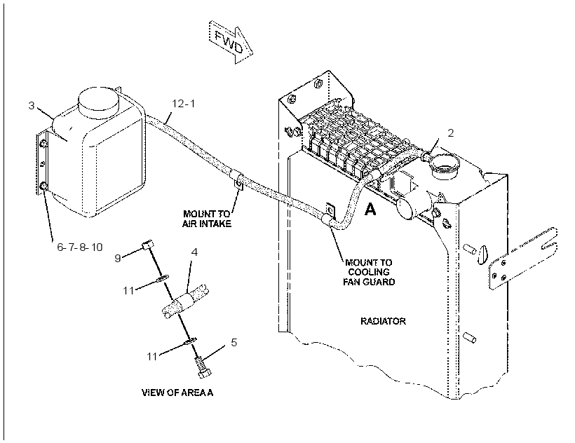 RECOVERY GP-COOLANT 2393082 CAT