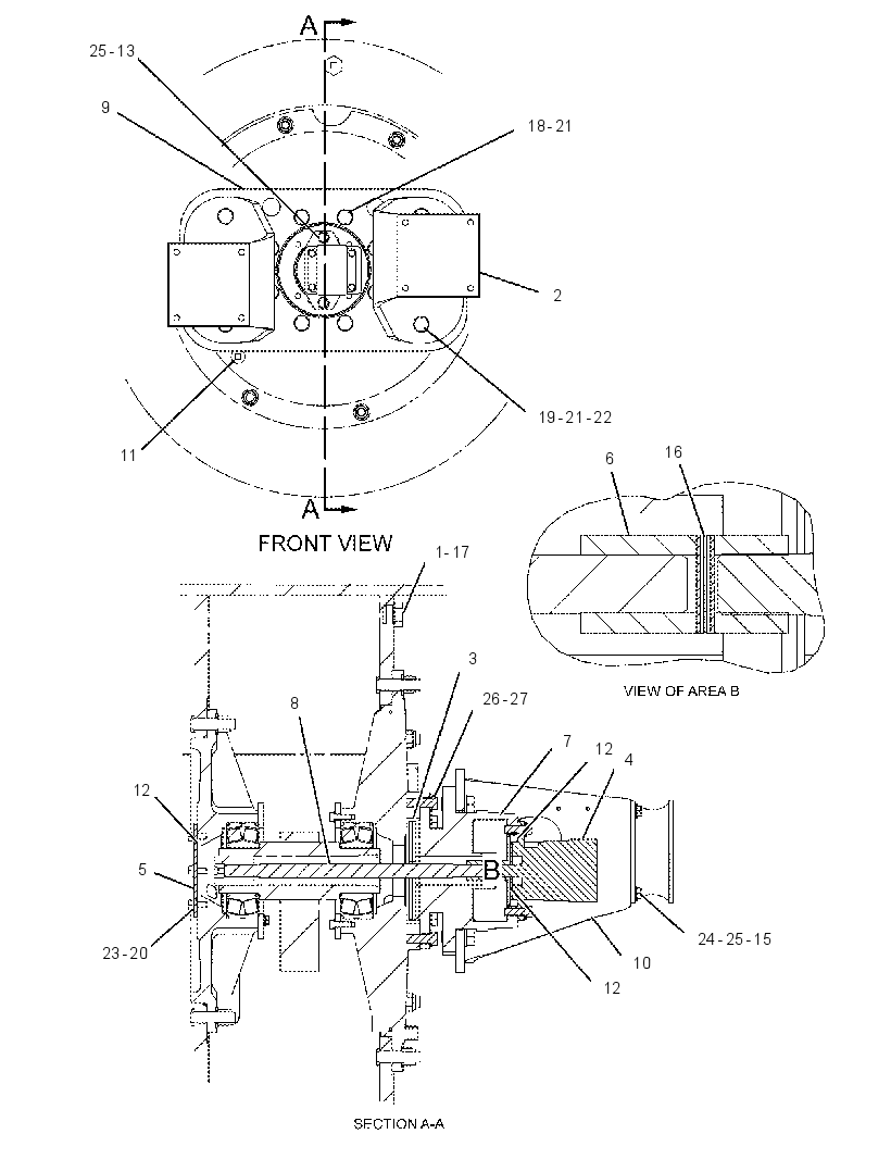 DRIVE GP-SUPPORT & VIBRATORY 2345823 CAT