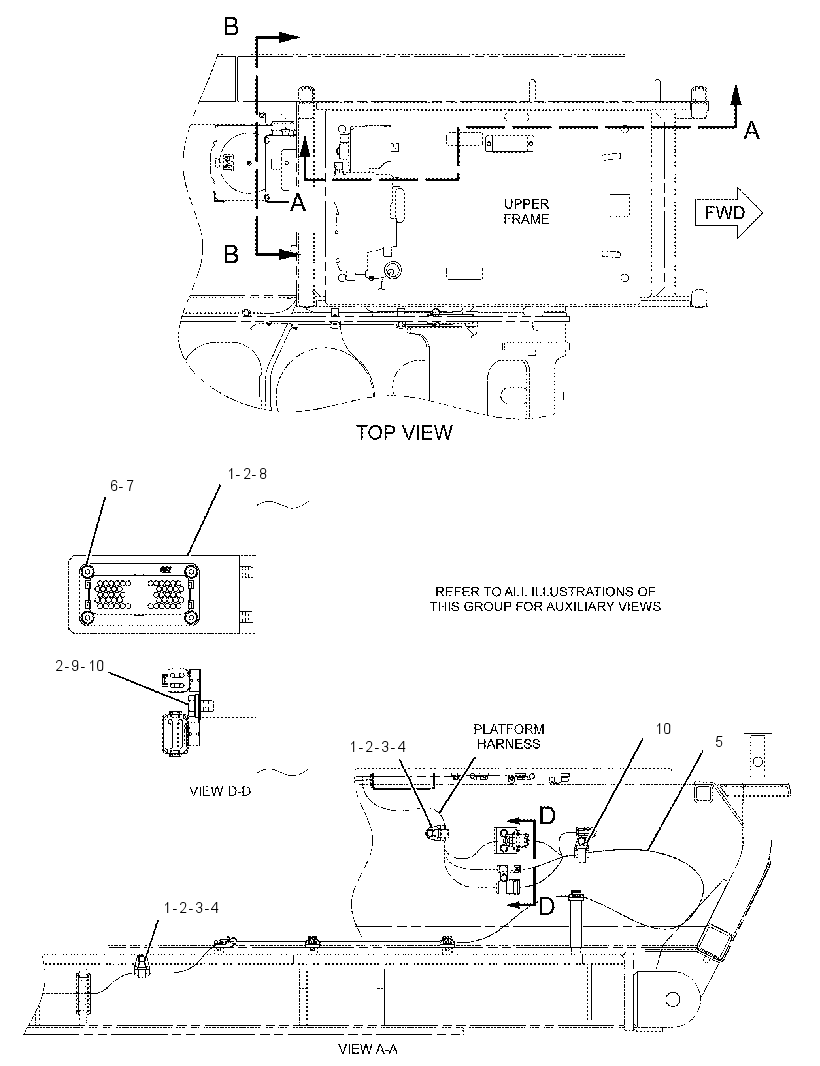 WIRING GP-CAB RISER 2510295 CAT