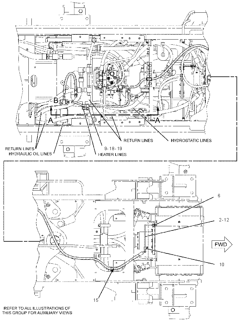 LINES GP-DIFFERENTIAL LOCK 2611290 CAT