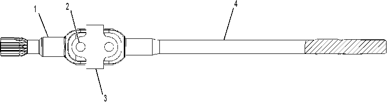 SHAFT GP-AXLE 2134224 CAT