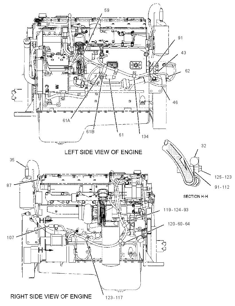 WIRING GP-TRACTOR 2132845 CAT
