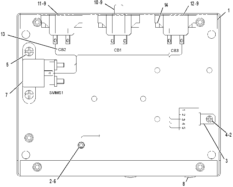 Коробка соединительная 1660845 CAT