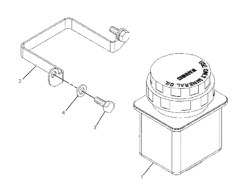 RESERVOIR GP-BRAKE 2179920 CAT