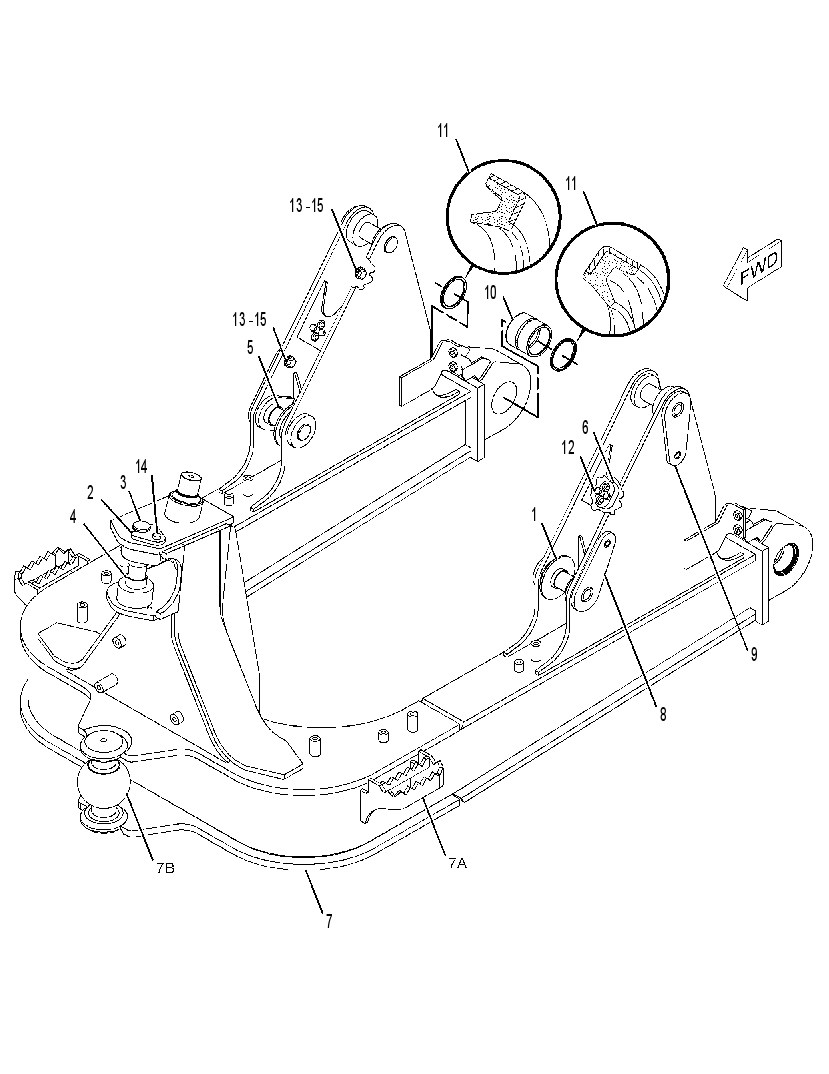 C-FRAME GP-POWER ANGLING 1745982 CAT