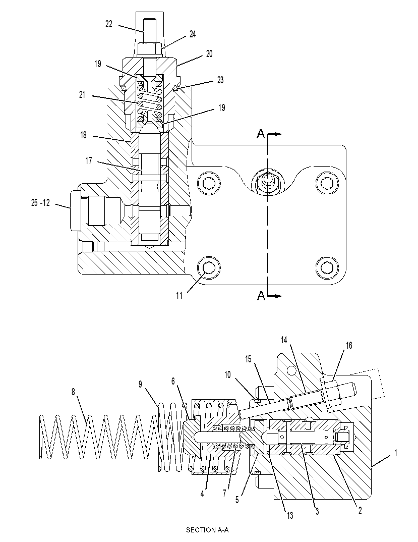 VALVE GP-MOTOR CONTROL 2528302 CAT