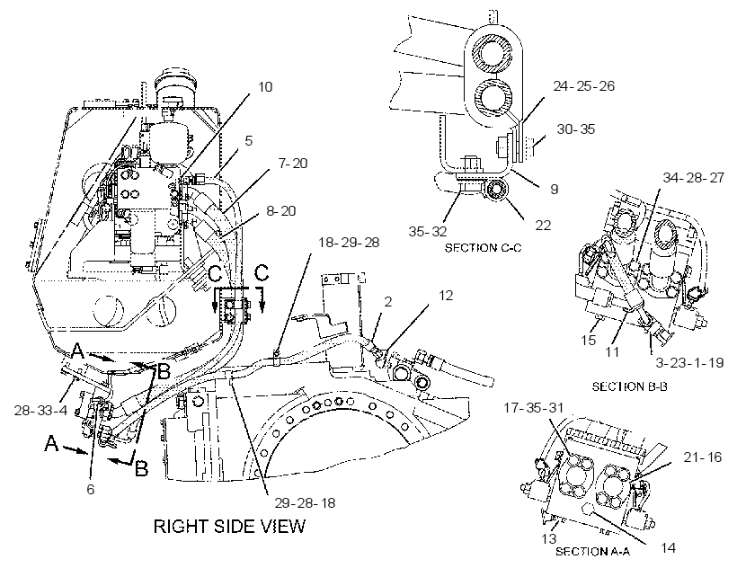 LINES GP-WINCH 2089529 CAT