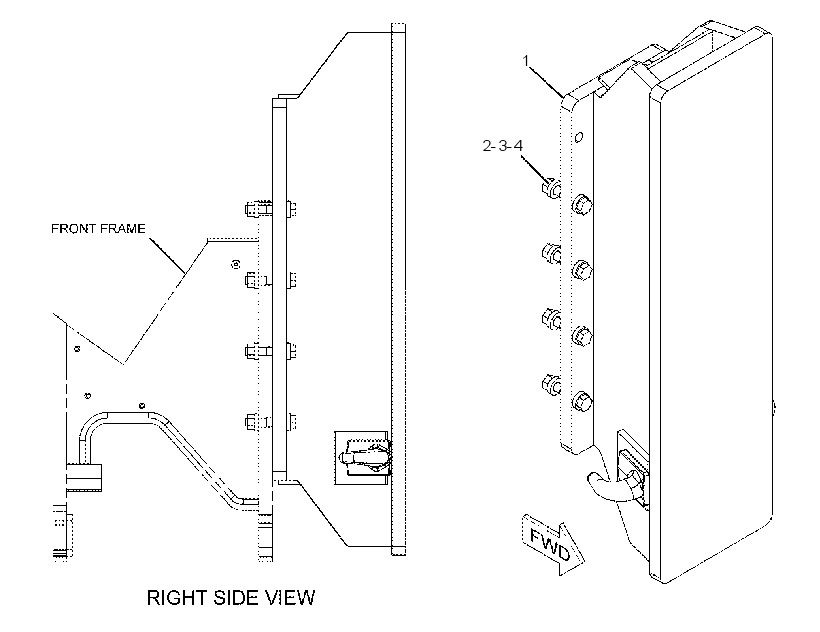 PLATE GP-PUSH 2594479 CAT