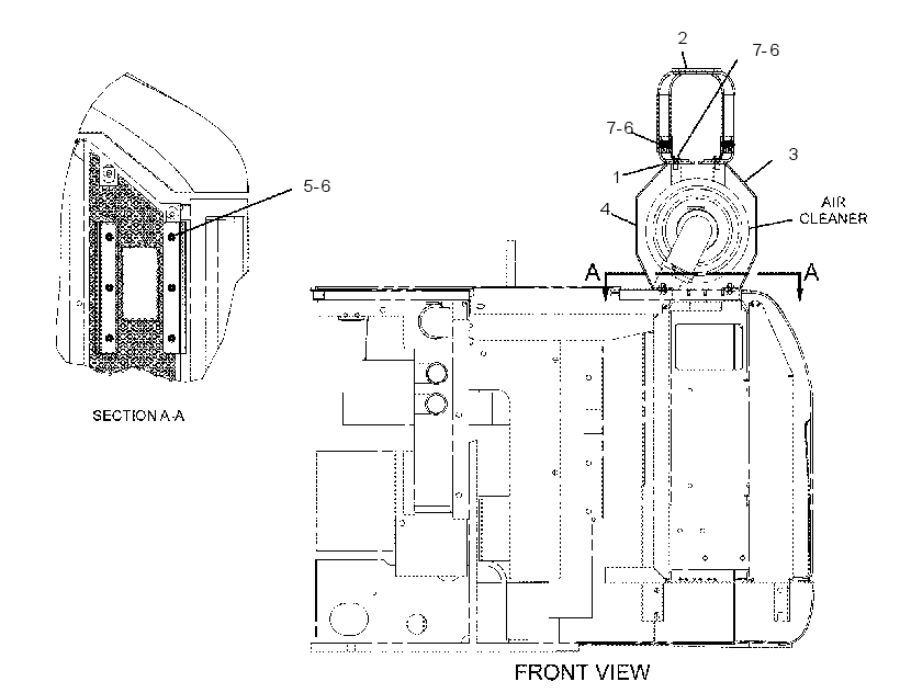 GUARD GP-AIR CLEANER 2442771 CAT