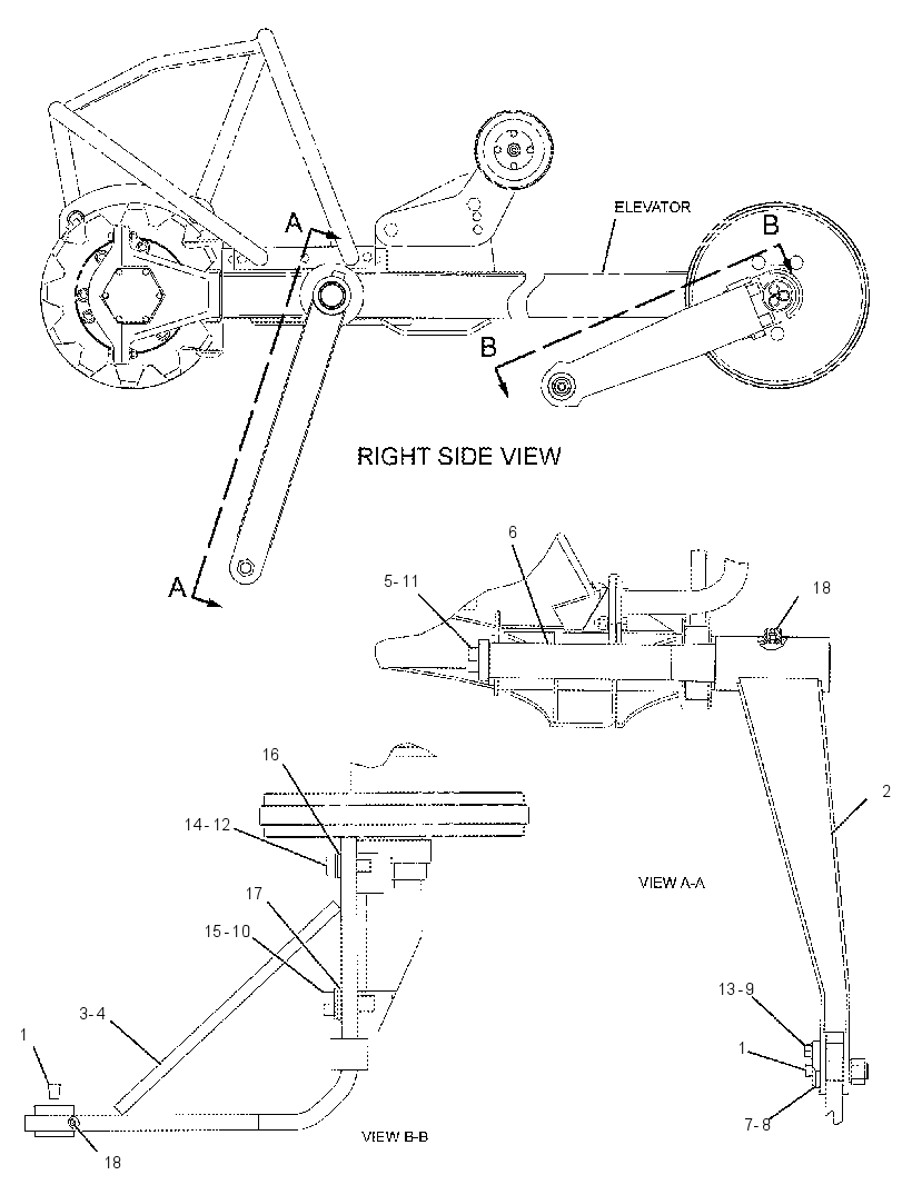 LINKAGE GP-ELEVATOR 2132742 CAT