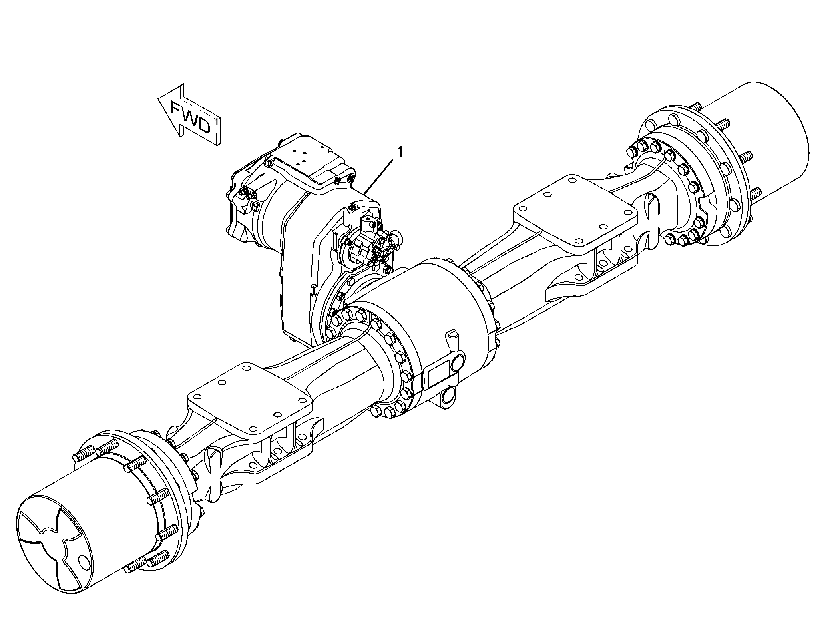 AXLE & TRANSMISSION AR 2374525 CAT