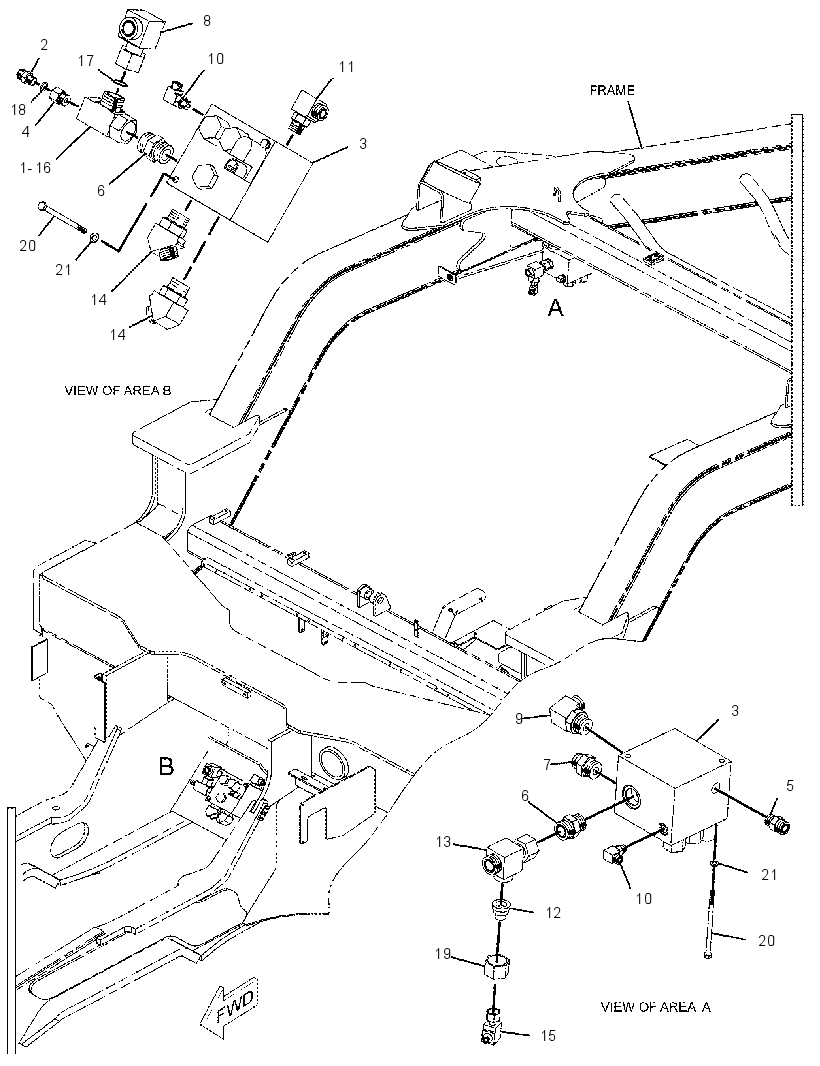 VALVE & MTG GP-FLOW DIVIDER 2273884 CAT