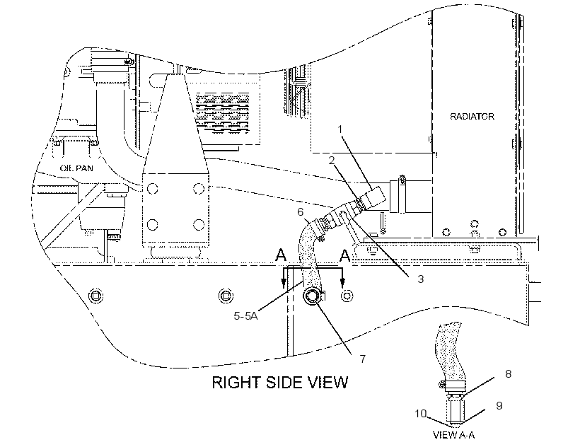 LINES GP-COOLANT DRAIN 2191899 CAT