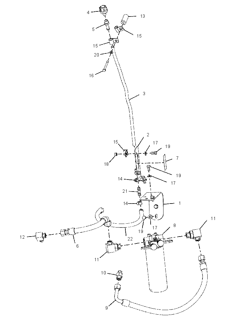FILTER & LINES GP-POWER TRAIN 2337790 CAT
