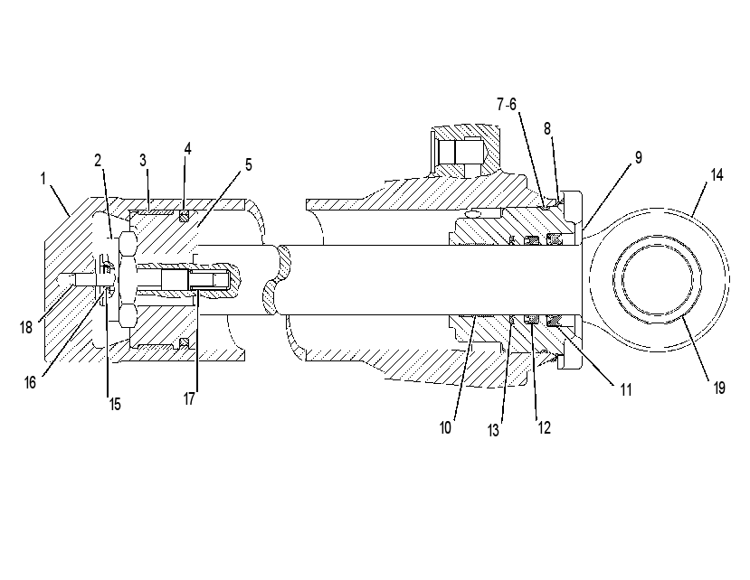 CYLINDER GP-SWING 1699529 CAT