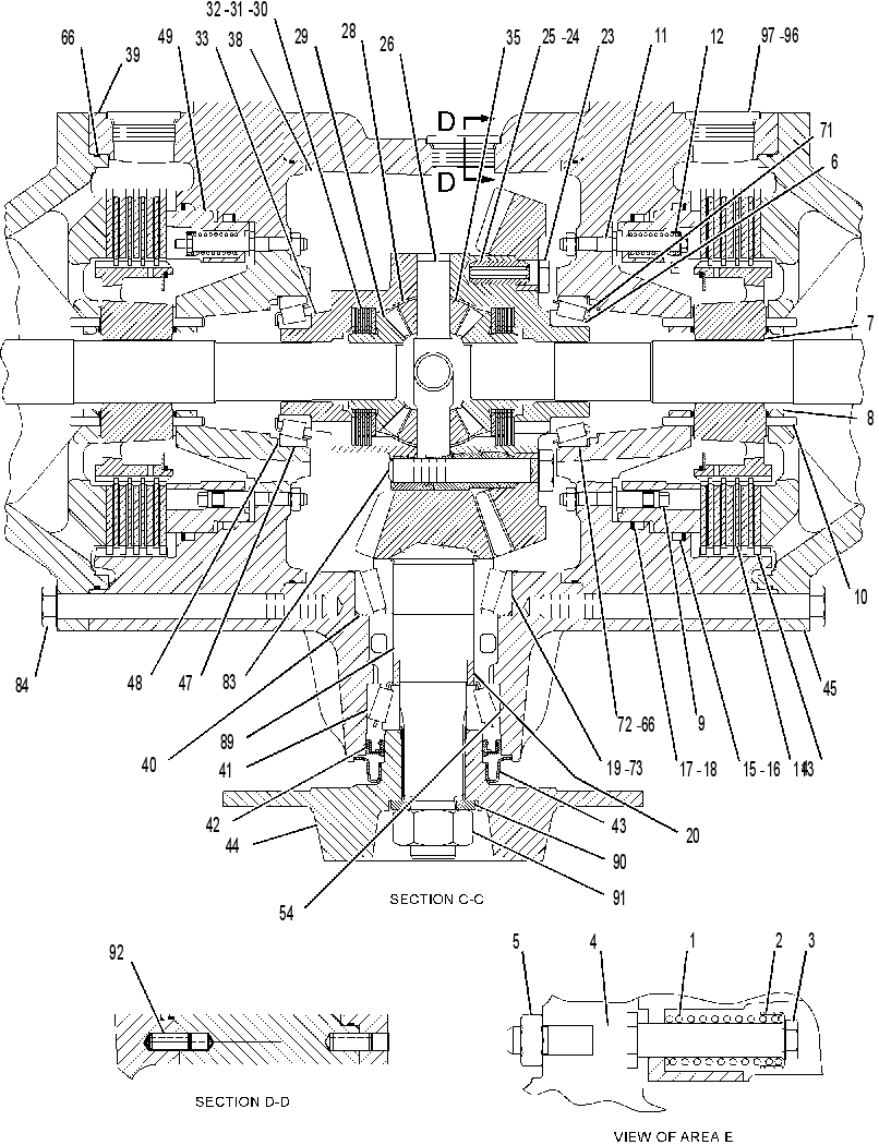 AXLE GP-DRIVE & STEERING 1198190 CAT