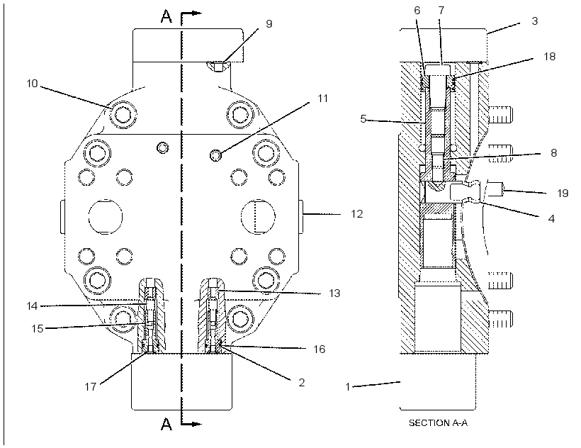 HEAD GP-MOTOR 1249847 CAT