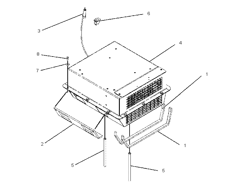Кондиционер с креплением 2398104 CAT
