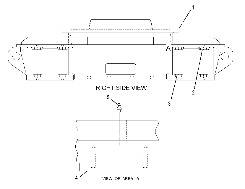 FRAME GP-CARBODY 2255312 CAT