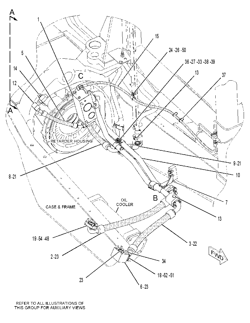 LINES GP-RETARDER 2431610 CAT