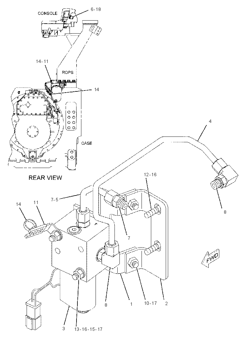 CONTROL AR-HYD PIN PULLER 2081607 CAT