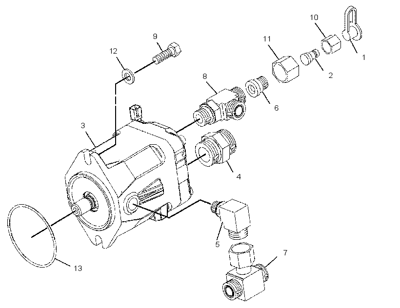 PUMP & MTG GP-HYDRAULIC FAN 2316149 CAT