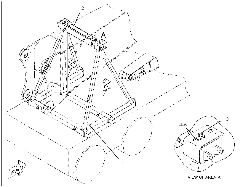 SUPPORT GP-BOOM 2286314 CAT