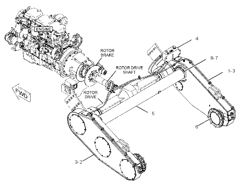 CASE GP-CHAIN DRIVE 2283267 CAT