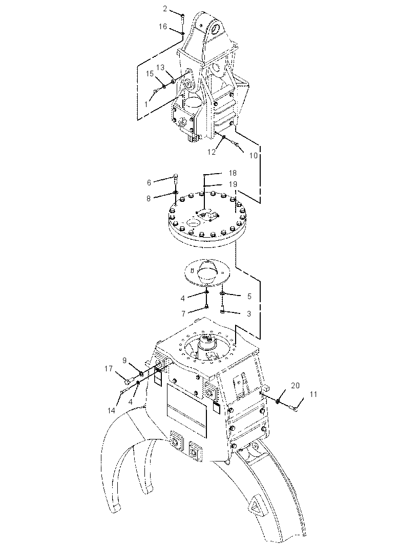 FASTENER GP-GRAPPLE 2495165 CAT