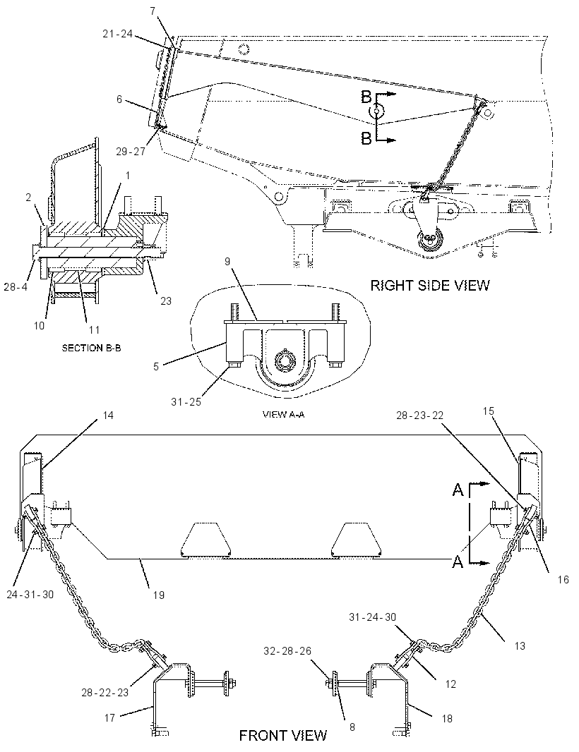 TAILGATE GP 2330822 CAT