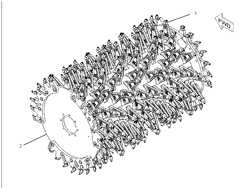 ROTOR AR 2503960 CAT