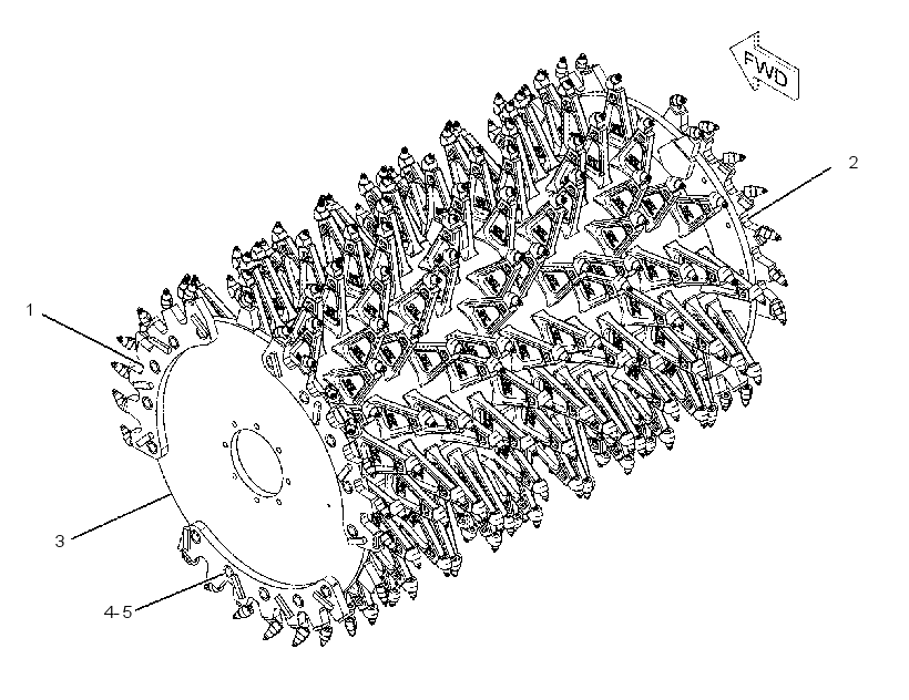 Ротор 2503961 CAT