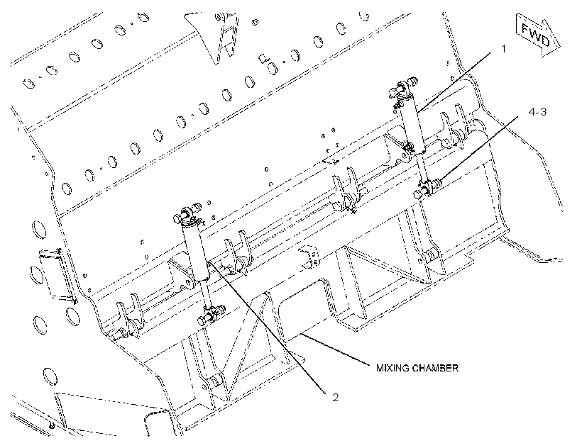 CYLINDER & MTG GP-DOOR 3855855 CAT