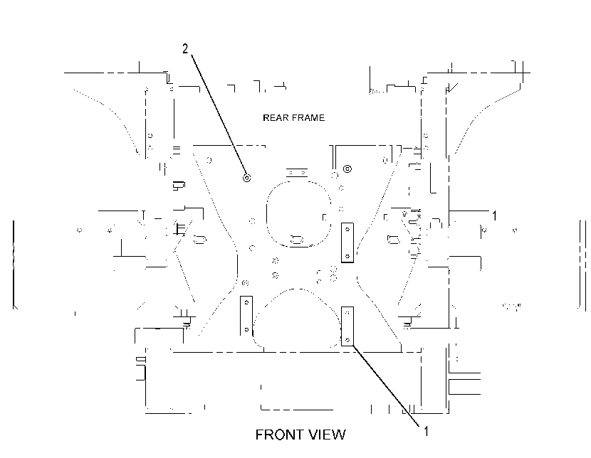 HARDWARE GP-REAR FRAME 2592566 CAT