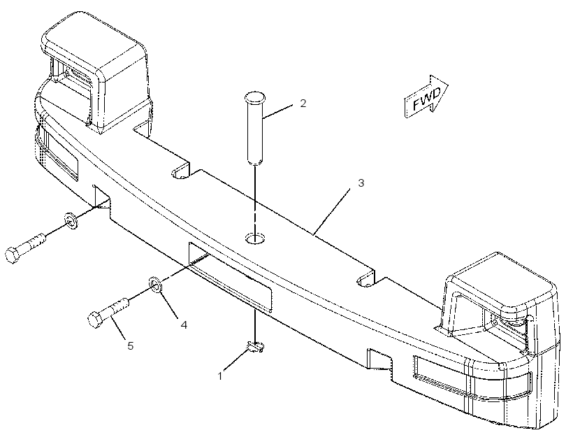 Противовес 2433700 CAT